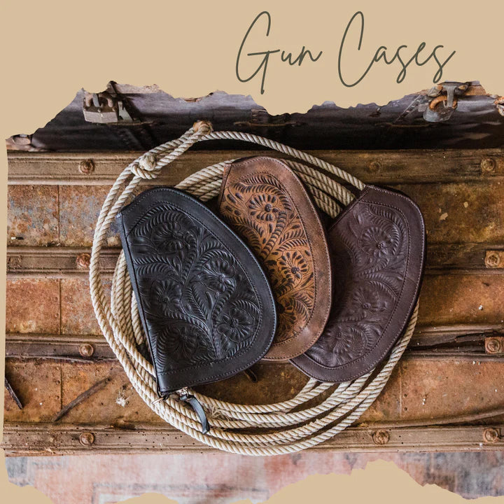 12-Knife Case - Cape Buffalo Leather - Arizona Custom Knives