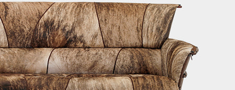Pacific Green Brindle Navajo Arm Sofa – Western Passion