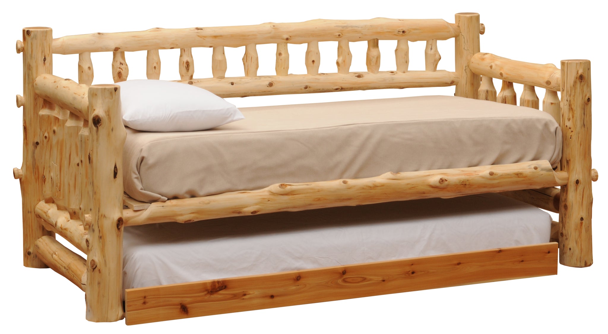 Cedar Traditional Log Daybed - Thumbnail 5