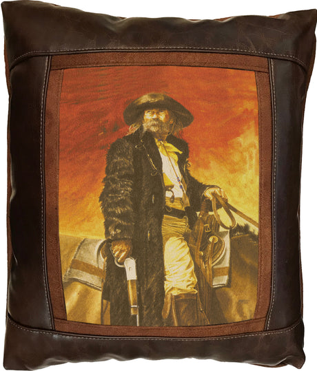 Montana Justice Frame Pillow By Sweetwater