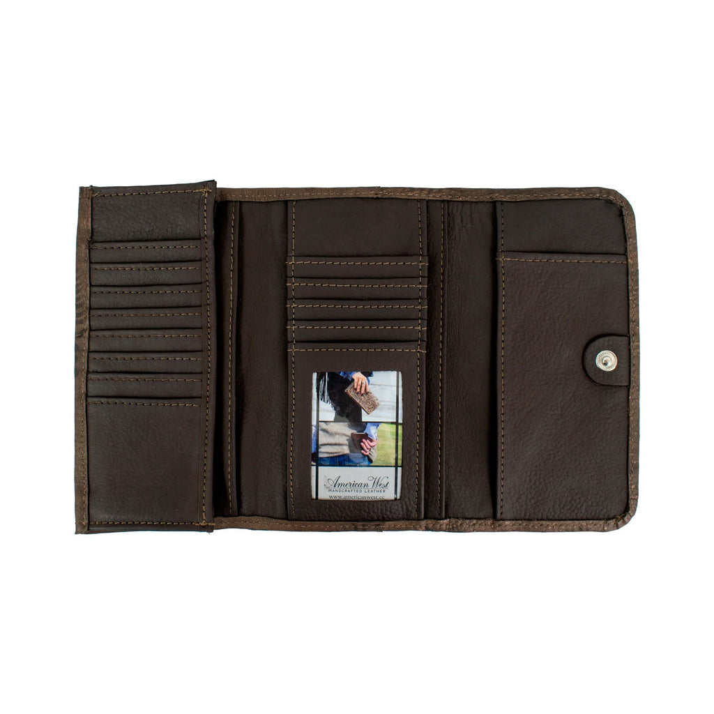 Ladies' Tri-Fold Western Wallet 6683 – Western Passion