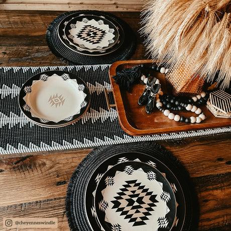 Chalet Aztec Dinnerware Rustic Dining – Western Passion