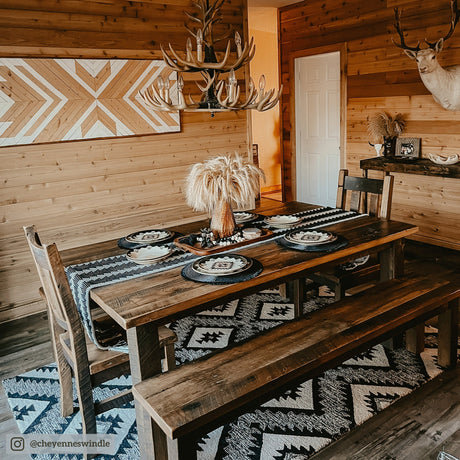 Chalet Aztec Dinnerware Rustic Dining – Western Passion