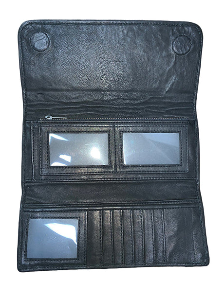 AZUMIO Vertical 3 Folding Wallet Anti Theft Wallet Pocket Purse 並行輸入品 : AZUMIO Men Wallet Vertical Casual Men\u0027s Wallet Ultra