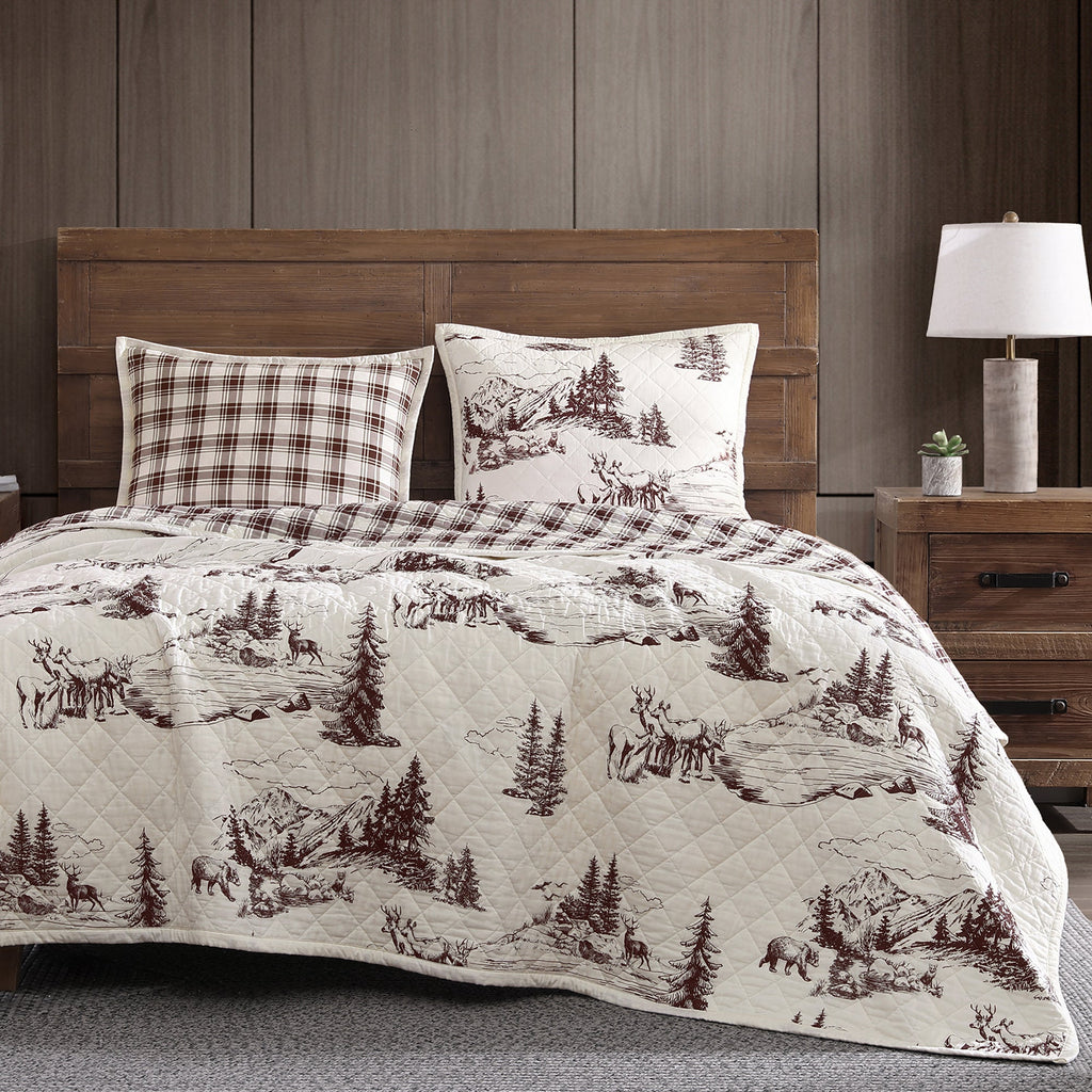 Aazon.co: How Plub Aubrie Hoe Accents Cozy Cabin 3-Piece Full/Queen Aazon.co: How Plub Aubrie Hoe Accents Cozy Cabin 3-Piece Full/Queen