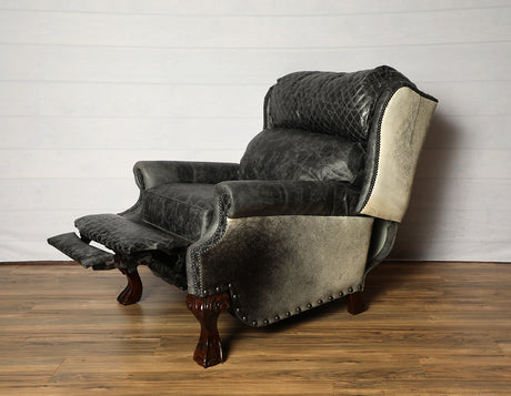 本革 レザー チェア ブラック×シルバー Eileen Gray 2脚セット 本革 レザー チェア ブラック×シルバー Eileen Gray② 本革