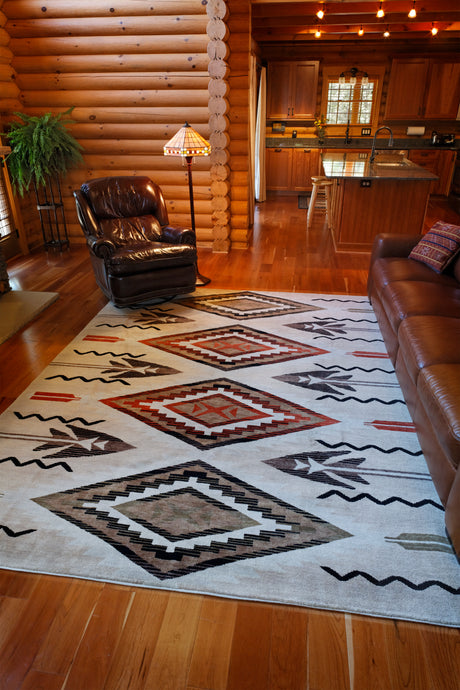 Father's Eyes Southwestern Rug | Southwest Looms – Western Passion