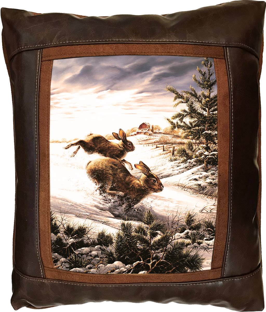Hightailing Frame Pillow | Western Decor Pillow – Western Passion