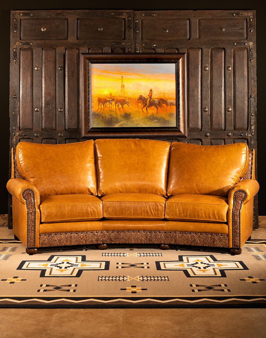 Texas Ranch Conversational Leather
