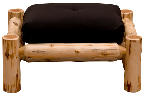 Fireside Lodge Cedar Voyageur Futon Chair & Ottoman - Thumbnail 3