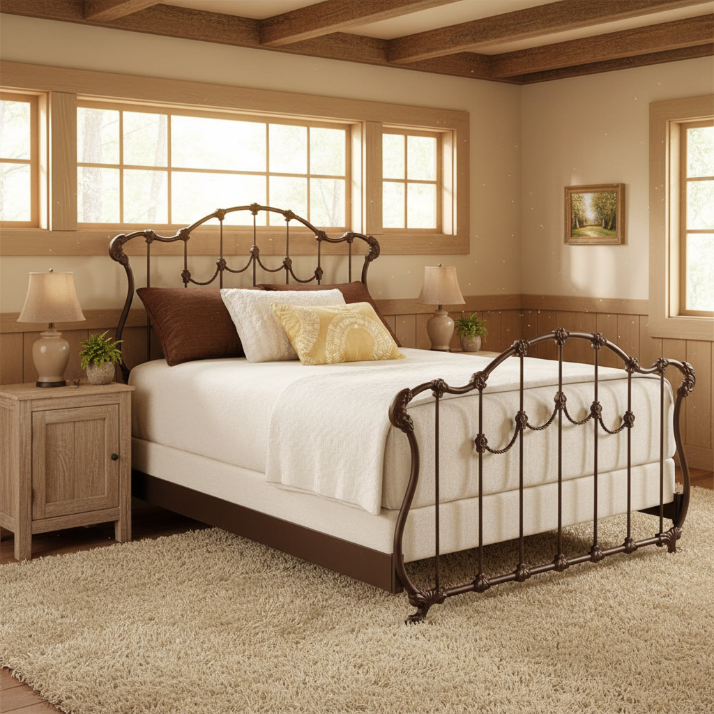 Wesley Allen Hamilton Iron Bed – Western Passion Wesley Allen Hamilton Iron Bed – Western Passion