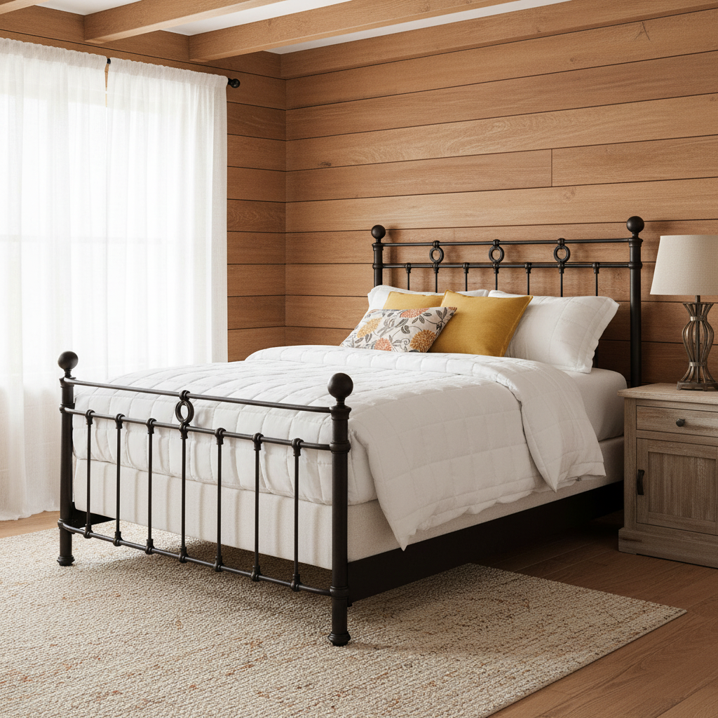 Wesley Allen Latif Iron Bed – Western Passion
