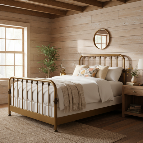 Wesley Allen Artem Iron Bed – Western Passion