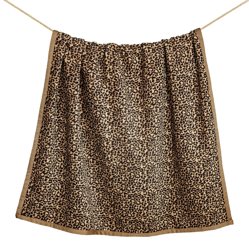  Adrienne Leopard Throw 