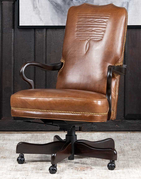 Boot Stitch Office Chair Western Style – Western Passion