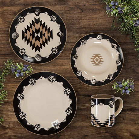 Chalet Aztec Dinnerware Rustic Dining – Western Passion