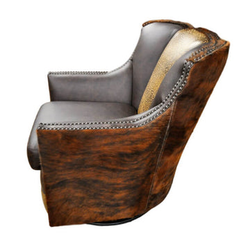 Heritage Ranch Mesa Grande Swivel Glider Western Chair