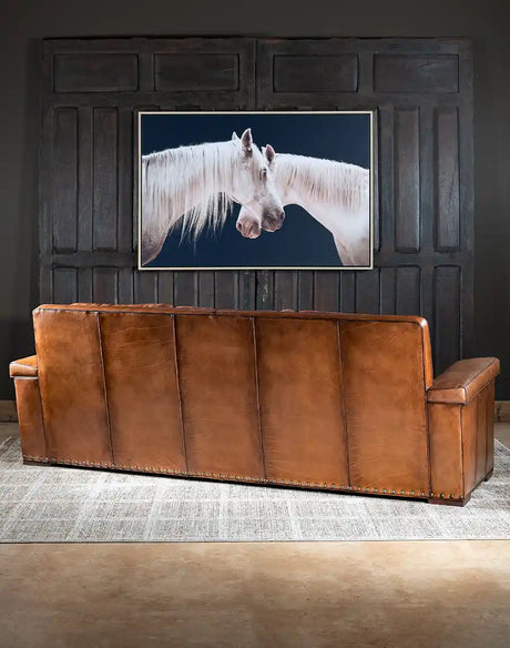 Jefferson Leather Sofa | Western Passion