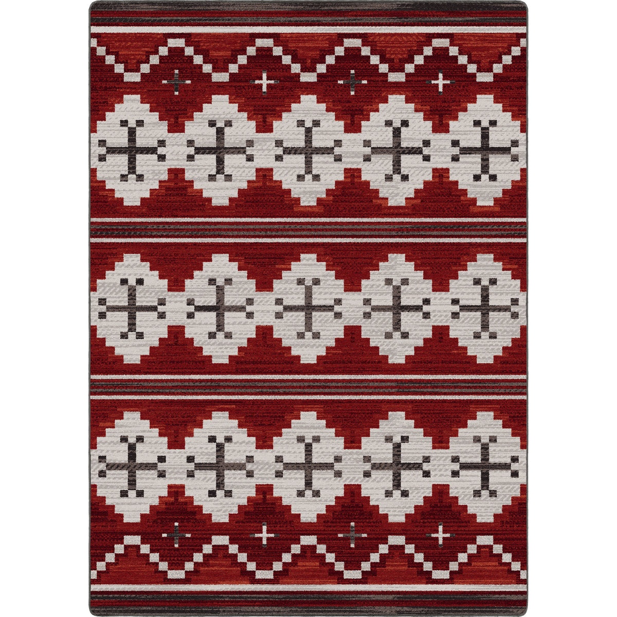 Pathways Red Area Rug | Western Rugs – Western Passion