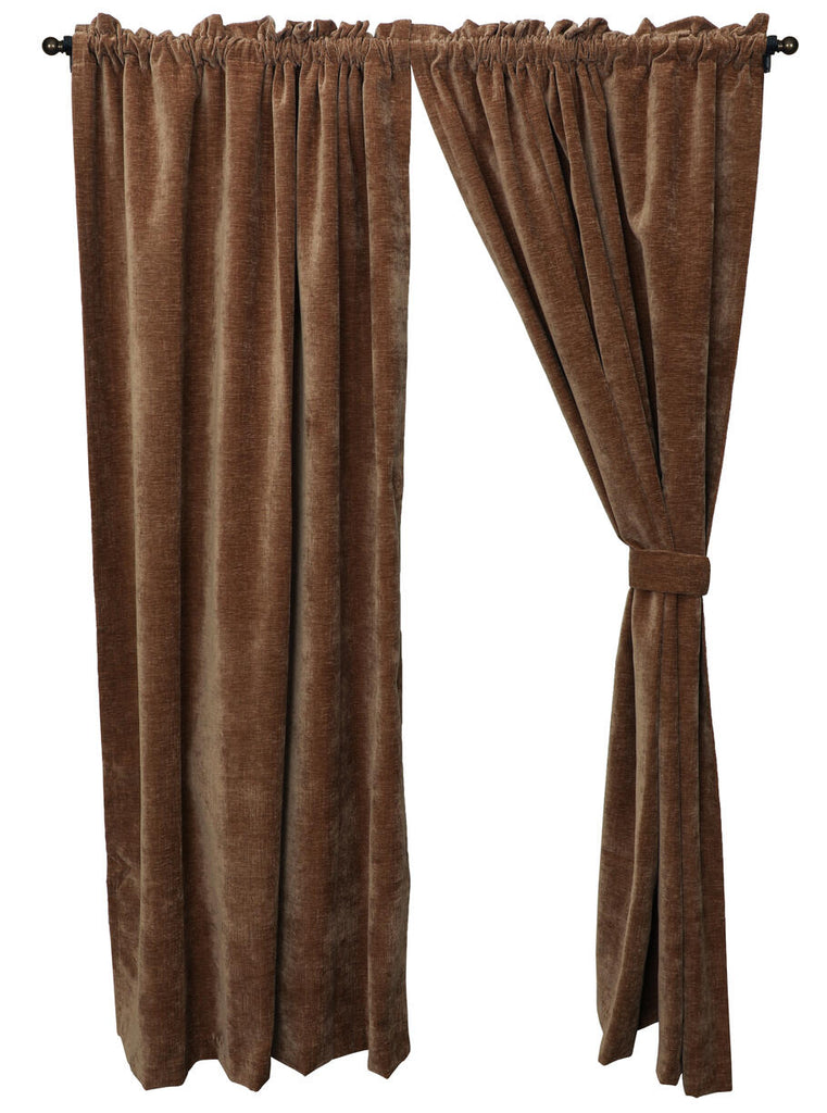 Wooded River Moreno Midnight drape panel