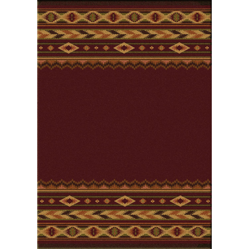 Cimarron Southwest Area Rug - Red