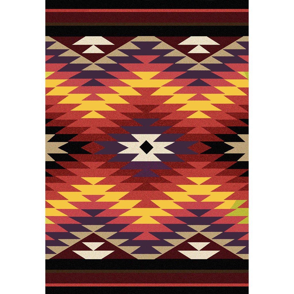 Starburst Southwest Area Rug - Bright