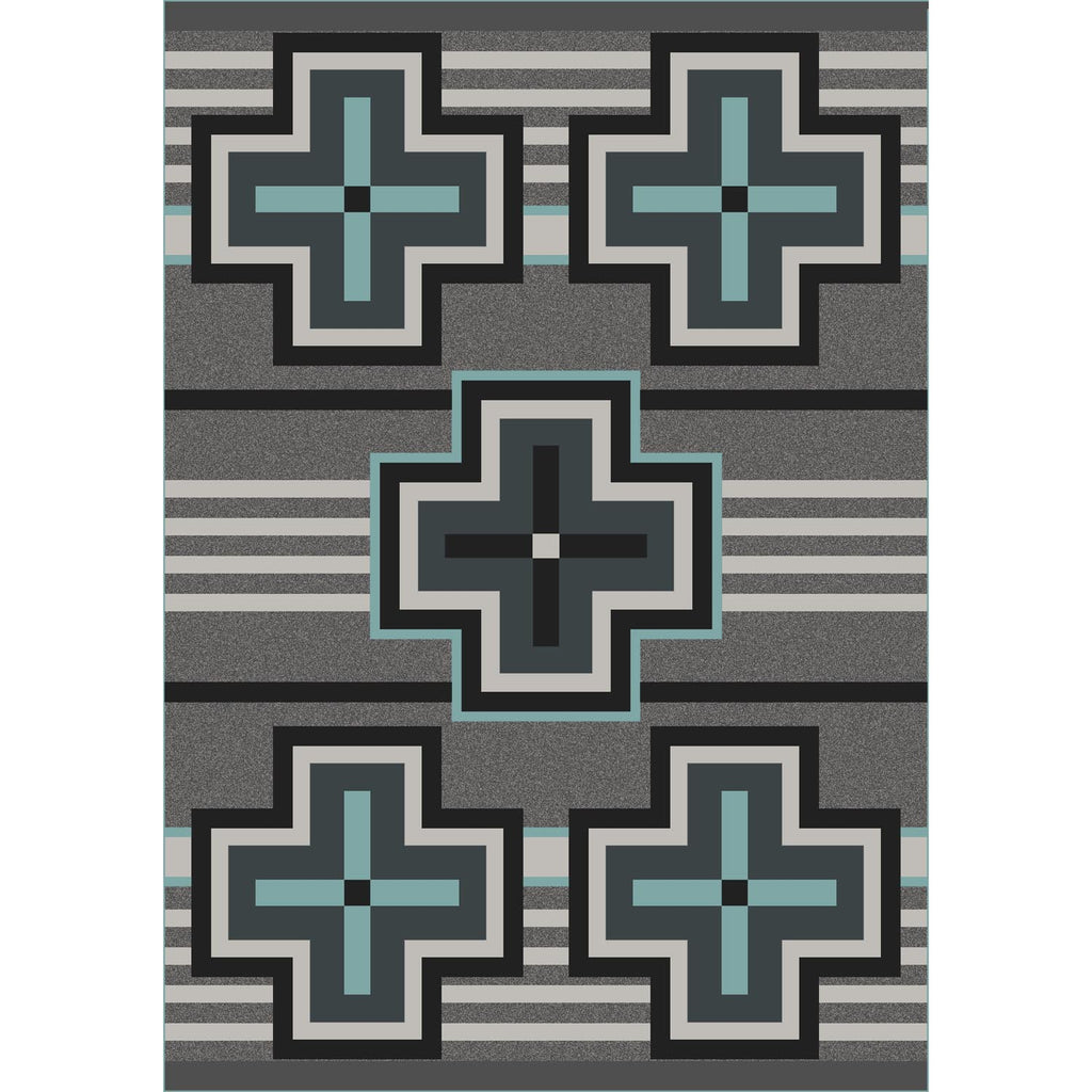 Bounty Area Rug - Turquoise