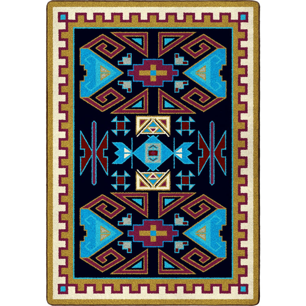 Four Rams Southwest Area Rug - Copper