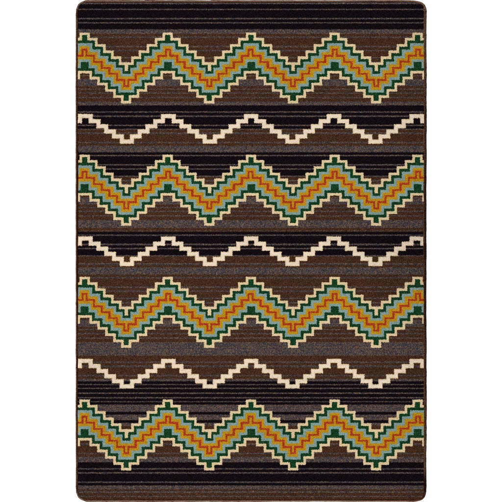 Trapper Southwest Area Rug - Brown