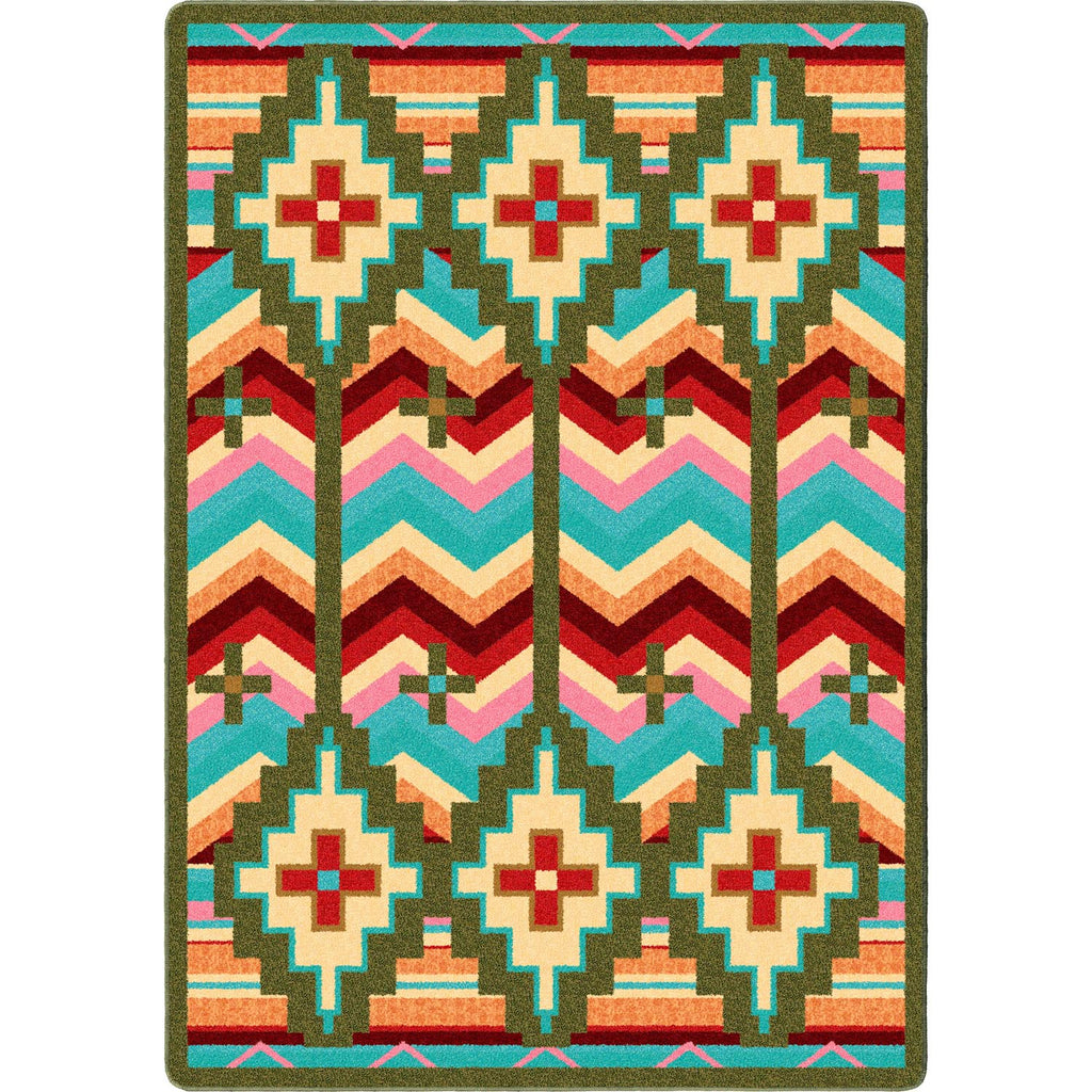Shake Your Shawl Southwest Area Rug - Bright