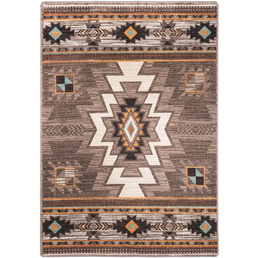 Barrel Area Rug - Worn Saddle