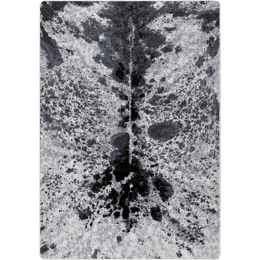 Pioneer Longhorn Western Area Rug - Black & White