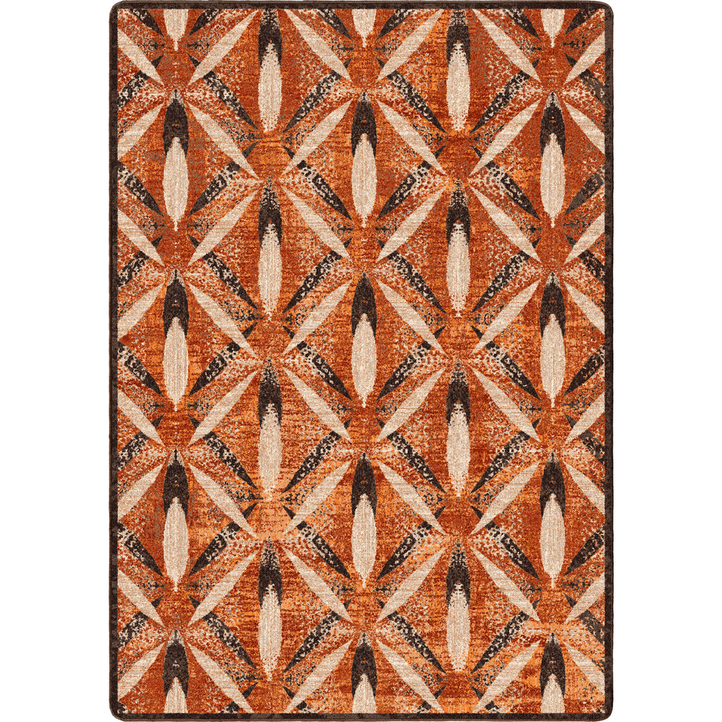 Plumage Western Area Rug - Sierra Gold
