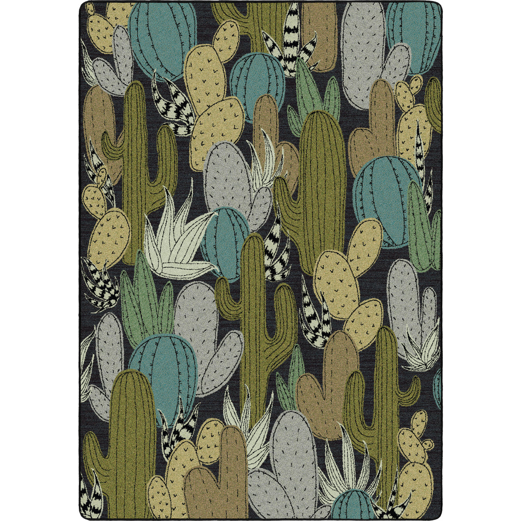 Saguaro Western Area Rug - Dusk