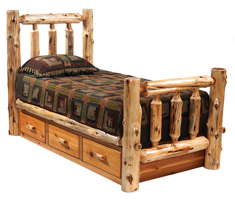 Fireside Lodge Cedar Underbed Dresser – Western Passion