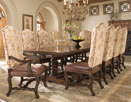 Ambella Home Hand Carved Dining Table Western Furniture