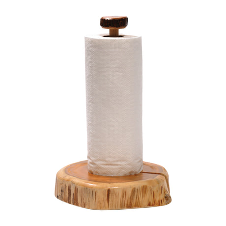 Fireside Lodge Cedar Freestanding Paper Towel Holder – Western Passion
