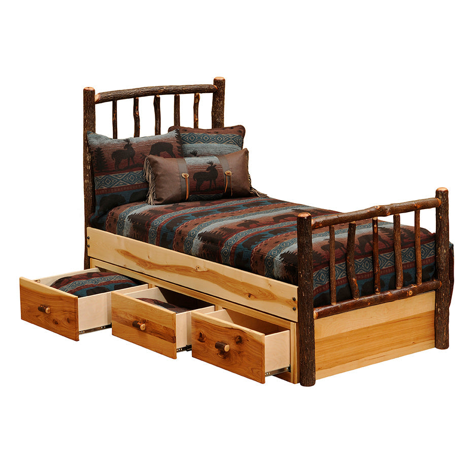 Fireside Lodge Hickory Underbed 3 Drawer Dresser Western Passion Fireside Lodge Hickory Underbed 3 Drawer Dresser Western Passion