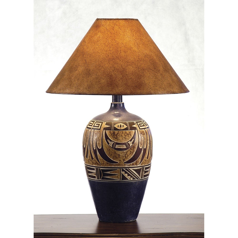 southwestern style table lamp