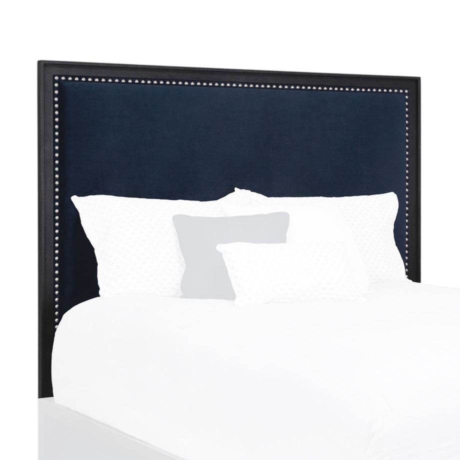 Wesley Allen Avery Upholstered Iron Bed