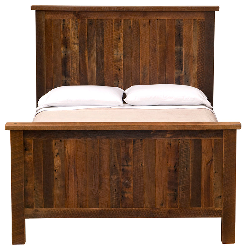 Fireside Lodge Barnwood Traditional Farmhouse Bed - Thumbnail 4