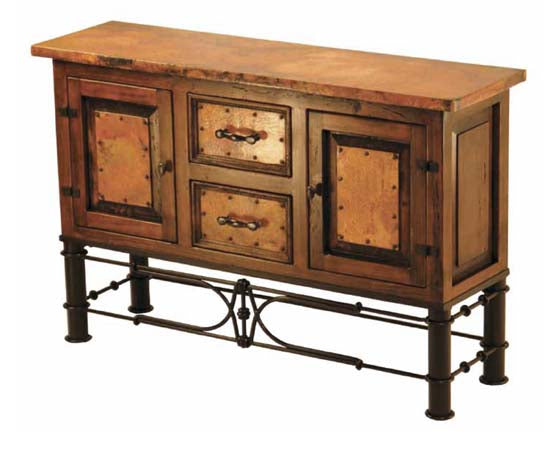Copper Pablo Console Table