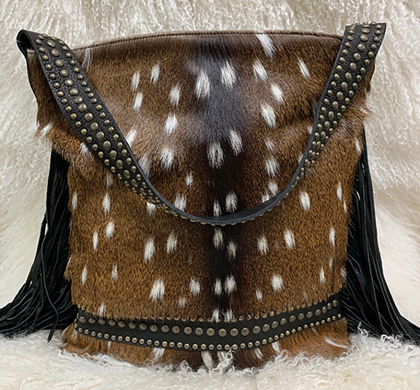 Axis Deer Hide Leather Crossbody/Handbag – The Salty Palomino