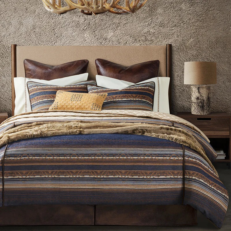 Estes Chenille Western Comforter Set Western Passion