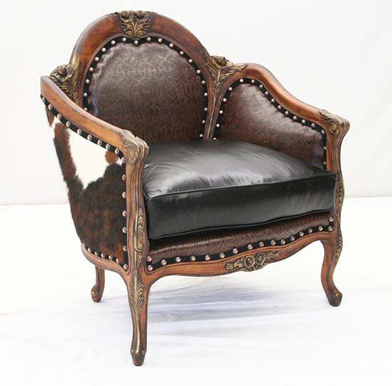 Old hickory tannery shop chair