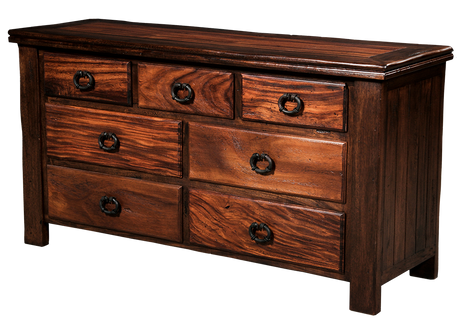 Nevada Dark Seven Drawer Dresser Western Passion Nevada Dark Seven Drawer Dresser Western Passion