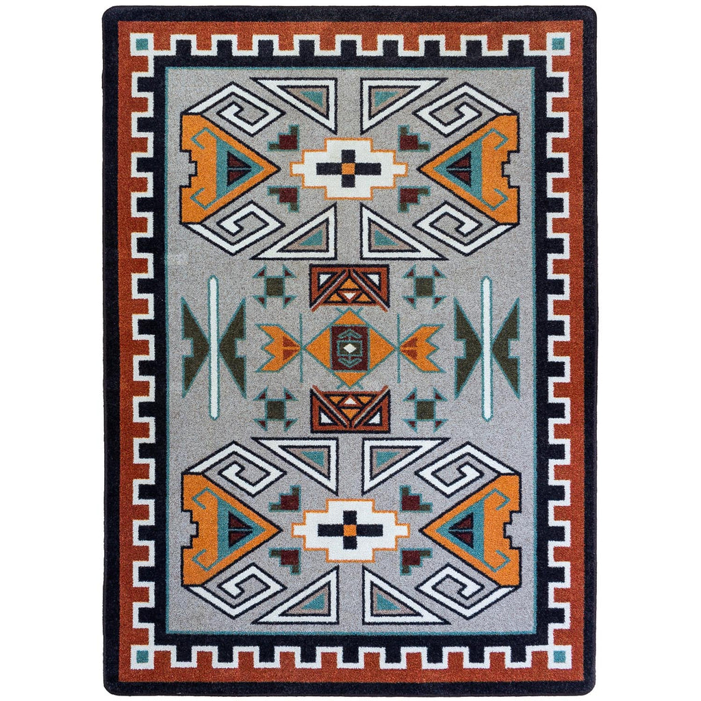 Four Rams Southwest Area Rug - Oka Rust