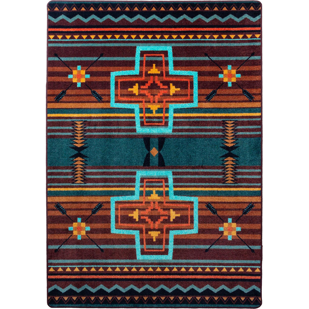 Brazos OK Area Rug - Sunset