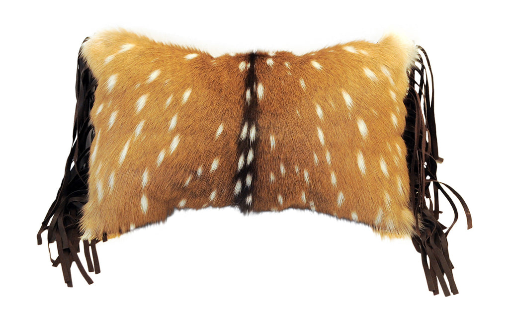 SMALL AXIS DEER HIDE Throw Grade Hide