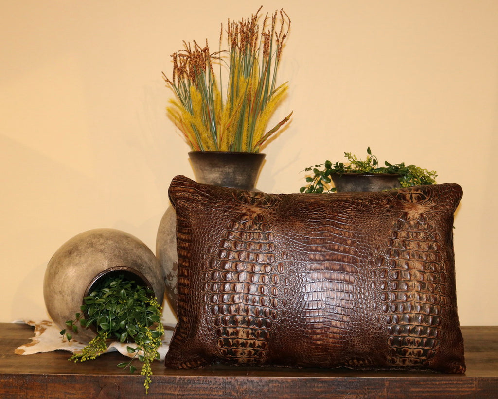 Alligator throw pillow sale